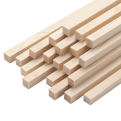 Square wood dowel - wood, rods