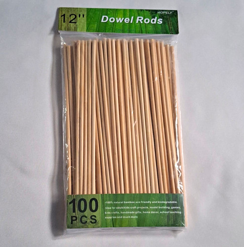 Hopelf wooden dowel rods - hopelf, 12