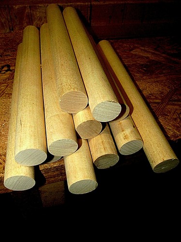 Pieces maple round - pieces,